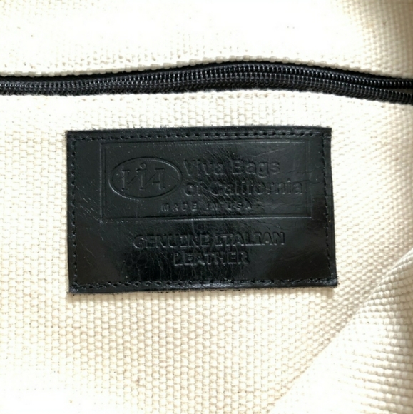 VIVA BAGS OF CALIFORNIA Leather Shoulder Bag - Picture 6 of 7